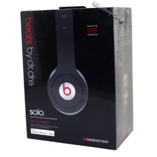 Brand New Factory Sealed Monster Beats by Dre SOLO High Performance On