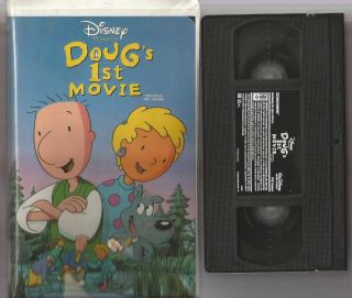 Disney Dougs 1st Movie VHS 1999 Clamshell