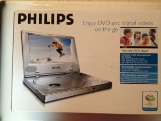  Philips Portable DVD Player PET805
