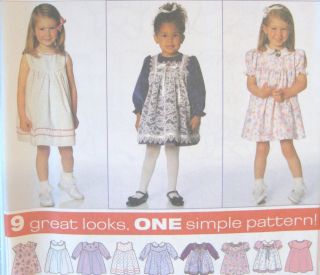 Toddler Dress Pattern 7398 Easy New Design Your Own
