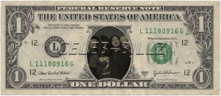 Red Hot Chili Peppers Dollar Bill Real USD Celebrity Novelty