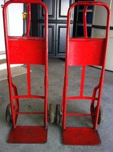 USED 400 Lb Dolly Hand Truck Moving Cart Industrial Warehouse Heavy