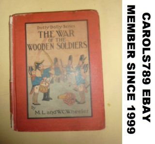 1915 Dotty Dolly series THE WAR OF WOODEN SOLDIERS FMH Book 1st