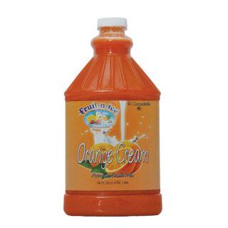 Fruit N Ice Granita Frozen Drink Mix Orange Cream 64oz