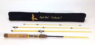 Eagle Claw Trailmaster Light Spin and Fly Rod (7 Feet, 4 Piece)
