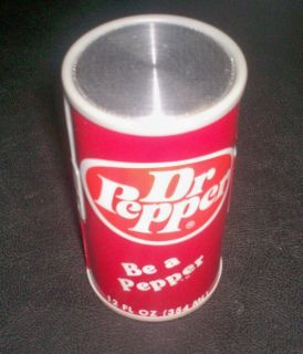 Vintage 70s Dr Pepper Soda Pop Transistor Can Radio Be A Pepper *NEW