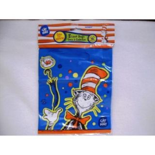 Dr Seuss Cat in The Hat Party Supplies Hats Candles Goodie Loot Bags