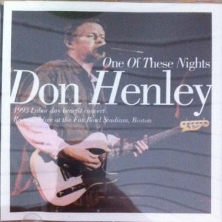 DON HENLEY ONE OF THESE NIGHTS CD LIVE BOSTON 1993 JIMMY BUFFET THE
