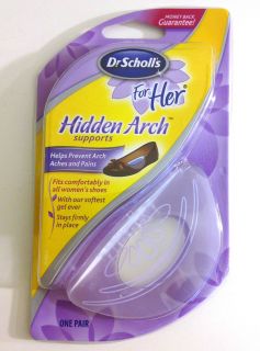 NIP Dr Scholls For Her Hidden Arch Support Gel Insoles Fits All Womens