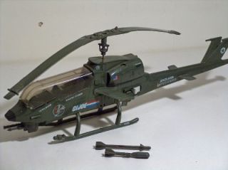 vintage 1983 gi joe dragonfly helicopter