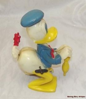Vintage Marx Wind Up Whirling Tail Donald Duck in ORG Box