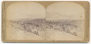San Francisco SV Telegraph Hill Em Muybridge 1870s