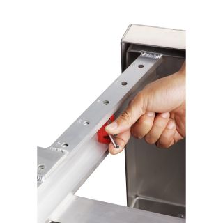 Pentagon Tool Professional Aluminum Drywall Bench Adjustable Lift Step