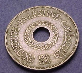 Palestine 20 Mills 1927 XF Nice WPA667