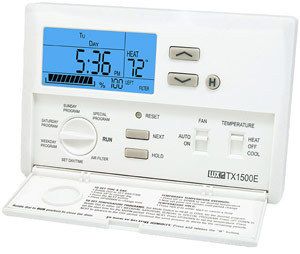 New Lux Brand Easy Use Nice Digital Program Thermostat