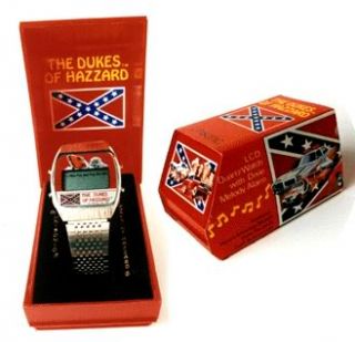 DUKES_OF_HAZZARD~ 1981_MUSICAL_ALARM_WATCH~ MIB~WORKING~ PLAYS_ DIXIE