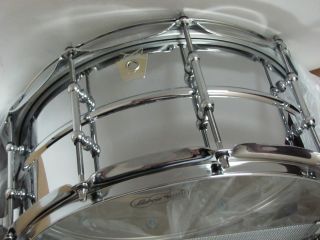 Ludwig Supra phonic Snare Drum Bonham Tube Lugs P85 Strainer USA