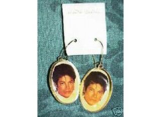 Pairs Michael Jackson Earrings Jewelry Vintage Thriller Human Nature