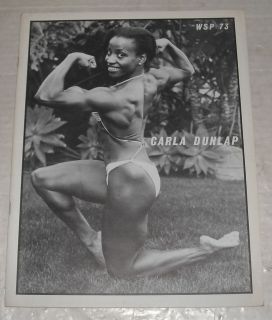  Womens Strength Physique Bodybuilding Magazine Carla Dunlap