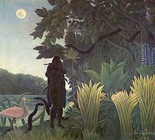 La Charmeuse de serpents by Henri Rousseau , 1907
