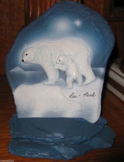  of Bay Life Art Polar Bears Design by Lee Hopkins Neal Doucette