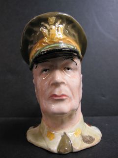 RARE Royal Winton Grimwades Gen Douglas MacArthur Miniature Toby