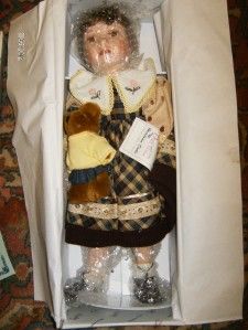 duck house heirloom porcelain doll celeste 20 nib
