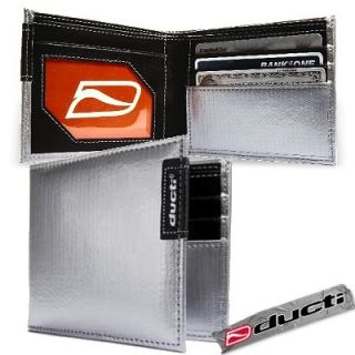 Ducti Hybrid Bi Fold Wallet Duct Tape Duck Tape New