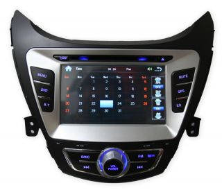 Multimedia GPS Navigation DVD Car Stereo iPod System for Hyundai 2011