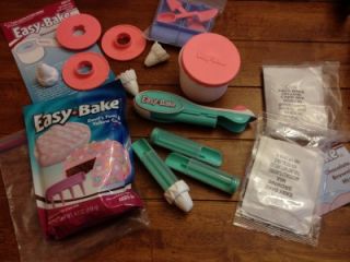 Lot Easy Bake Oven Accessories Food Mixes Mix Decorating Frosting Pen