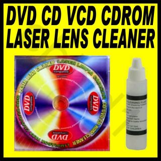 CD ROM DVD PC Computer Game Player Laser Lens Cleaner