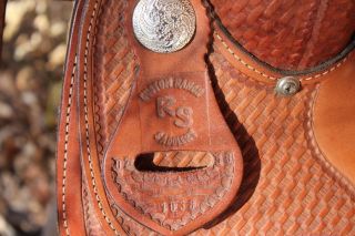  Western Draft Size Horse Saddle