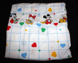 Dundee Crib Sheet Disney Babies Mickey Minnie Mouse
