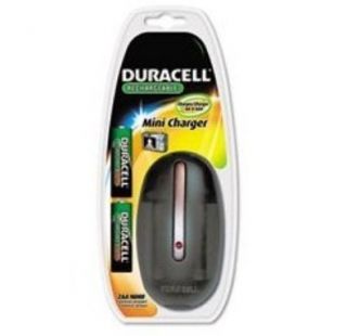 Duracell® Mini Charger 2 Rechargeable NiMH Batteries