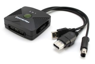 New PSX PS2 Controller Adapter to PC Xbox GameCube