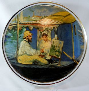  Limoges France Edouard Manet Decorative Plate