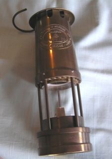THOMAS & WILLIAMS MINERS LANTERN MINERS SAFETY LAMP CAMBRIAN