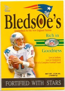 DREW BLEDSOE 2000 Pacific Prism Prospects FORTIFIED WITH STARS