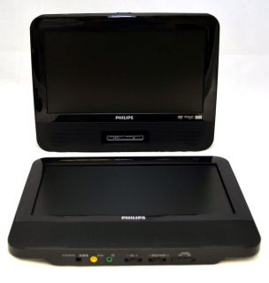 PD9012 37 Philips Dual 9 Dual 2 LCD Car Portable DVD Player