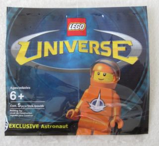 New Lego Universe Astronaut Minifig Orange 2853944 Minifigure SEALED