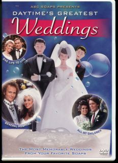 Daytimes Greatest Weddings 2004 DVD Release Fullscreen Like New