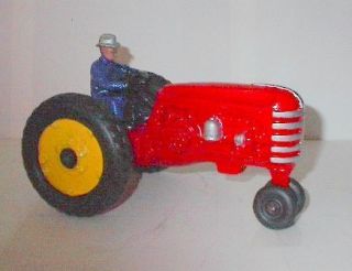 HUBLEY 50 FARM SET 5 DIECAST TOYS DRIVER ON RESTORED RUBBER TIRES