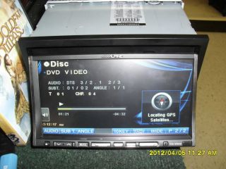  Alpine INA W900 7 inch Car DVD Player
