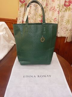 EDINA RONAY LEATHER GREEN BAG