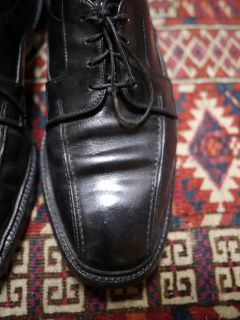 Vintage Allen Edmonds Hillcrest Black Leather Mens Euro Oxfords Shoes