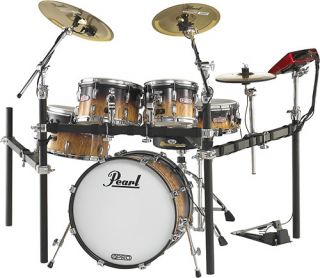 Pearl Drums   ePro Live Electronic Drum Set Hardware   Black/Chrome