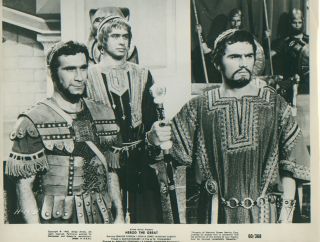 Edmund Purdom Massimo Girrotti Herod The Great 1960 8x1