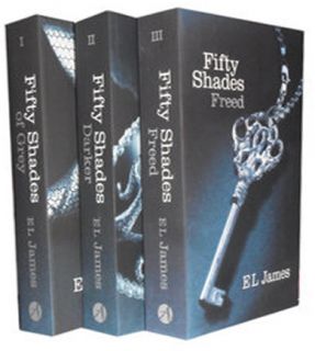 James Fifty 50 Shades of Grey Darker Freed Trilogy 3 Books