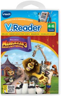 Madagascar 3 e book is fully animated with story narration, favorite