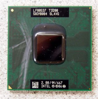  Pentium Dual Core SLAVG T3200 2.0GHz 1M Socket P Laptop CPU Processor